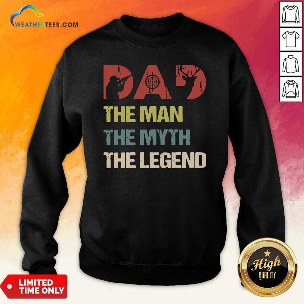 Official Deer Hunter Dad The Man The Myth The Legend Vintage Shirt