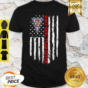 United States Navy Seal Team Seven American Flag Shirt