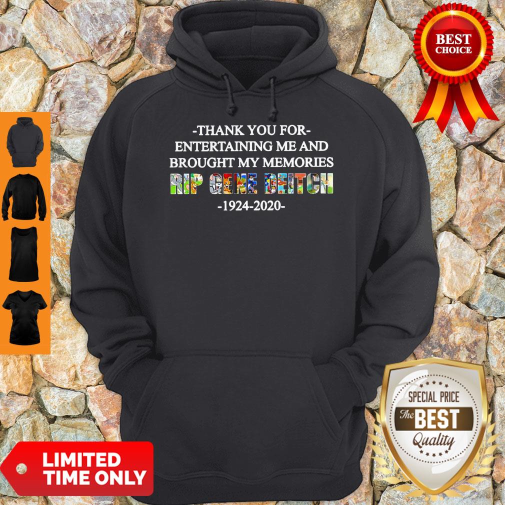 Top Rip Gene Deitch Thank You For Entertaining Me 1924 2020 Shirt