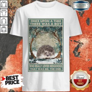 Hot Hedgehog Once Upon A Time Boy Vertical Poster Shirt