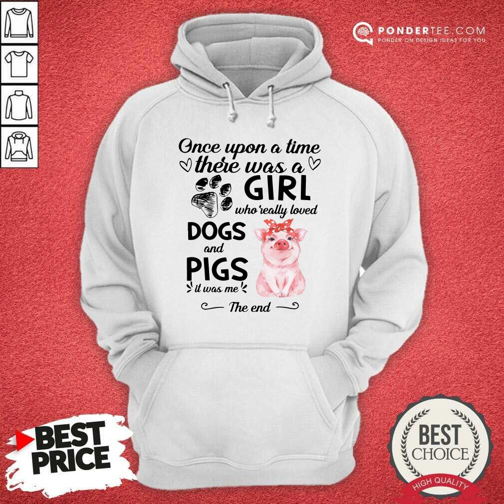 A Girl Who Loved Dogs And Pigs Shirt