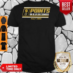 Reggie Miller 8 Points In 8.9 Seconds Shirt