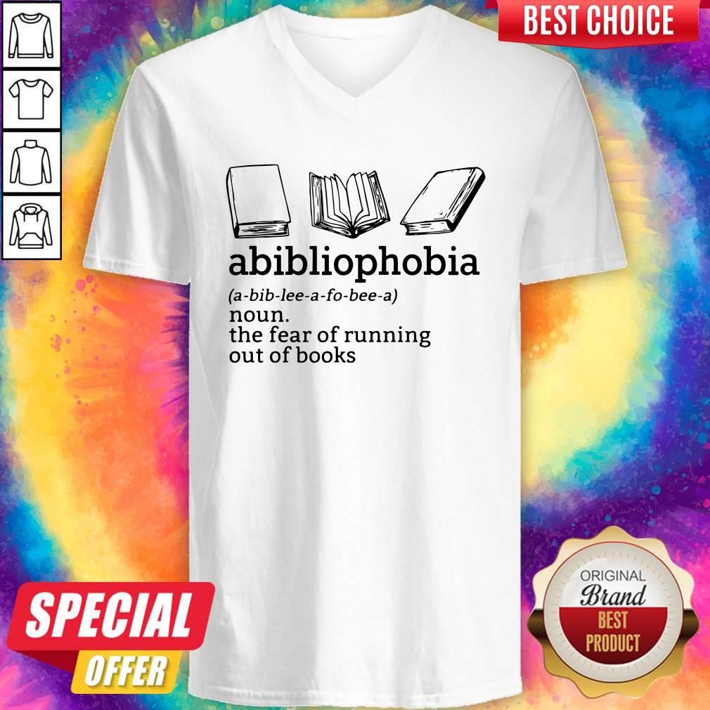 Abiblionphobia Definition Shirt