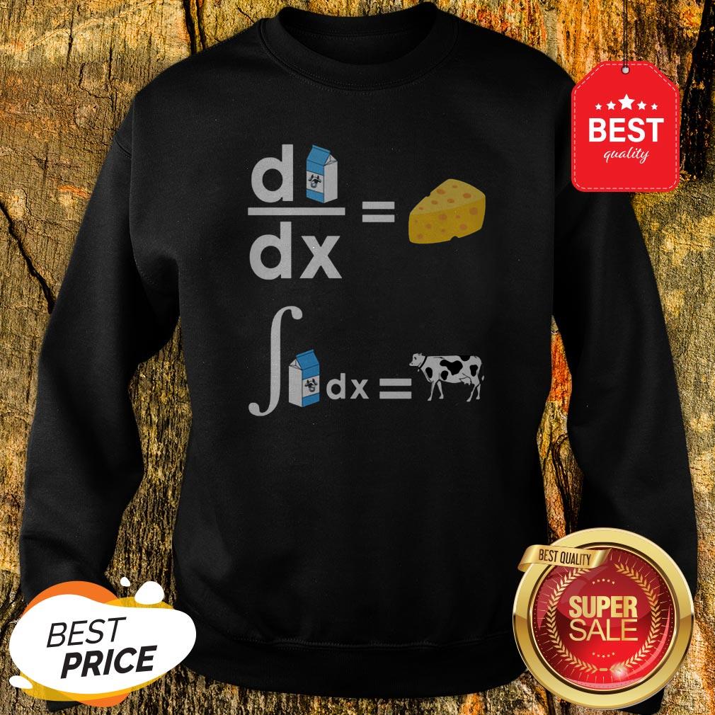 Official Cow Math Cheese Formula Student Teacher Shirt