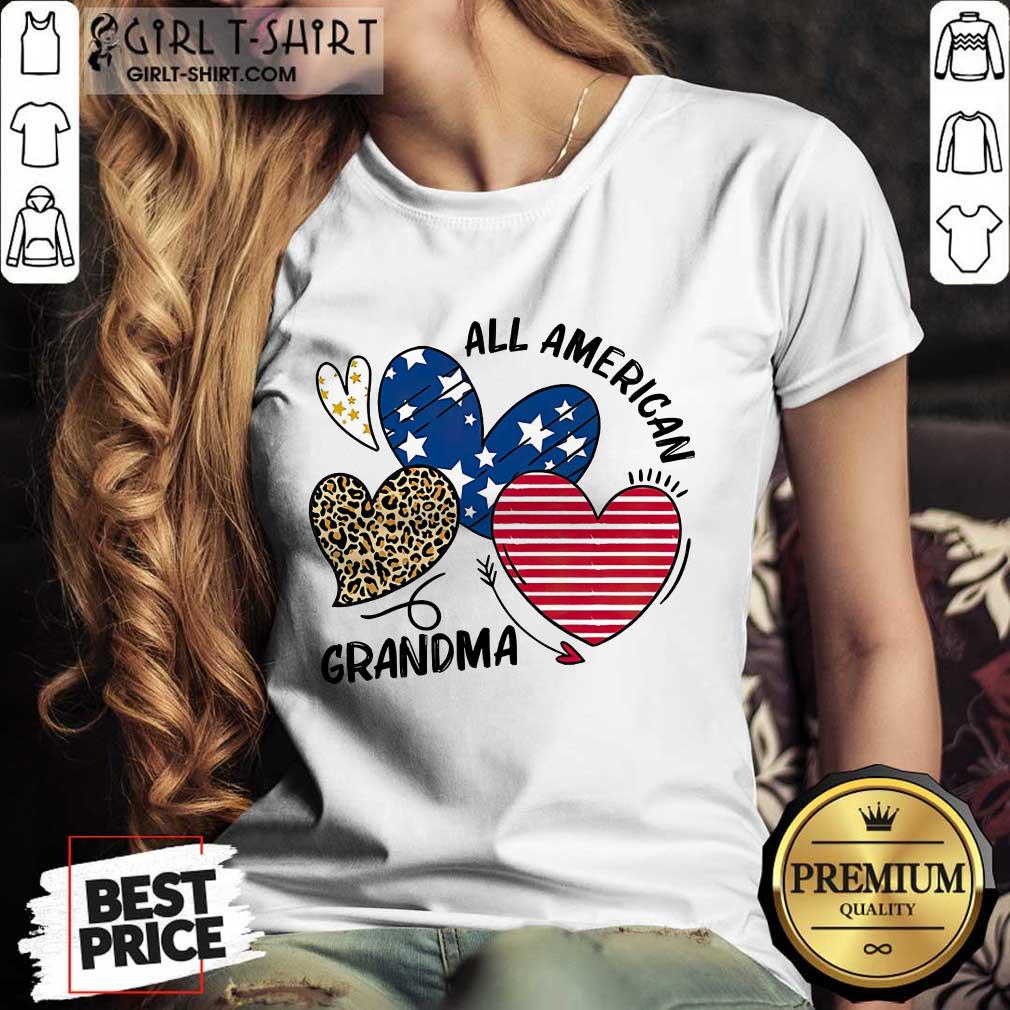 All American Grandma Shirt