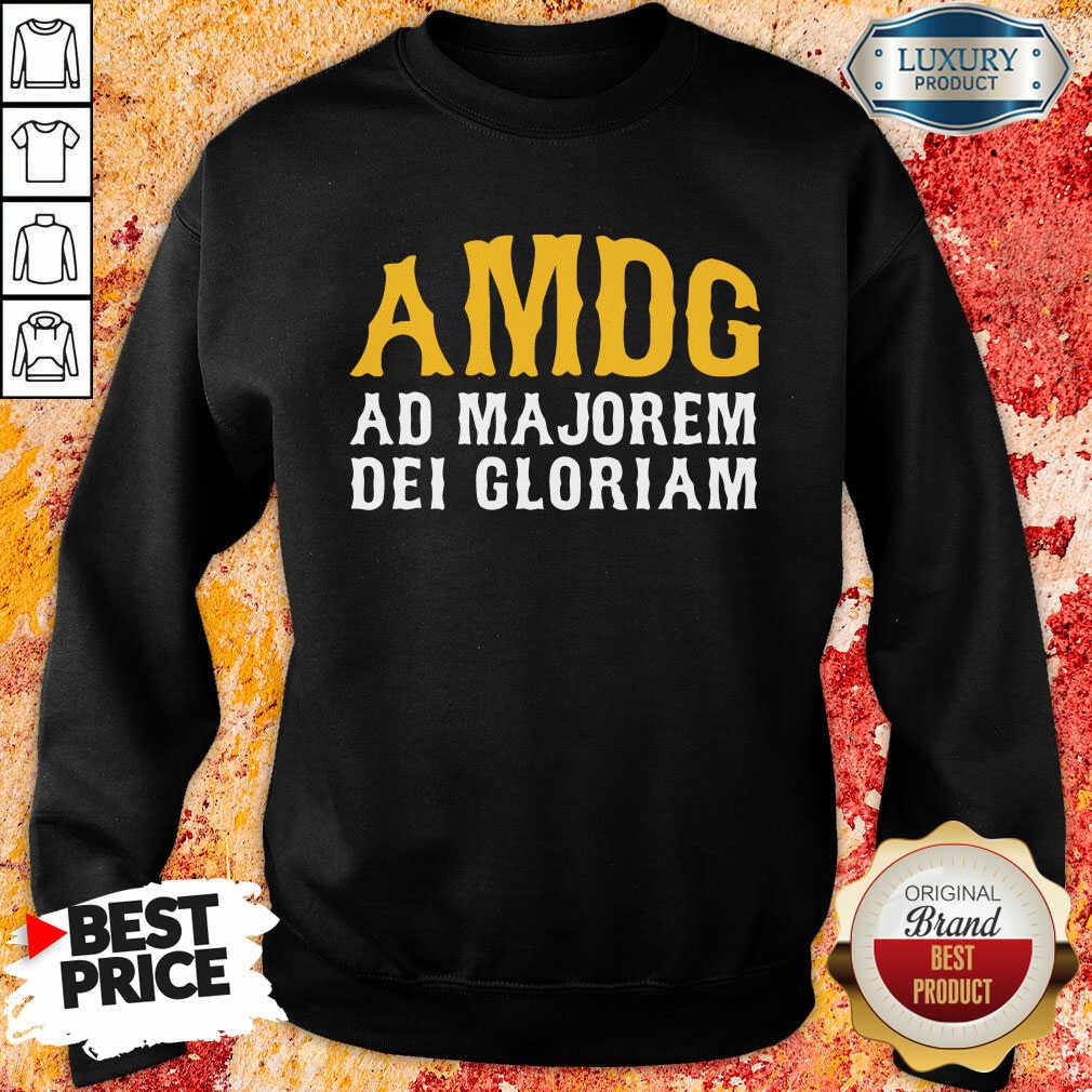 AMDG Ad Majorem Dei Gloriam Shirt