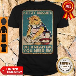 Official Funny Cat Kitty Biscuits Shirt