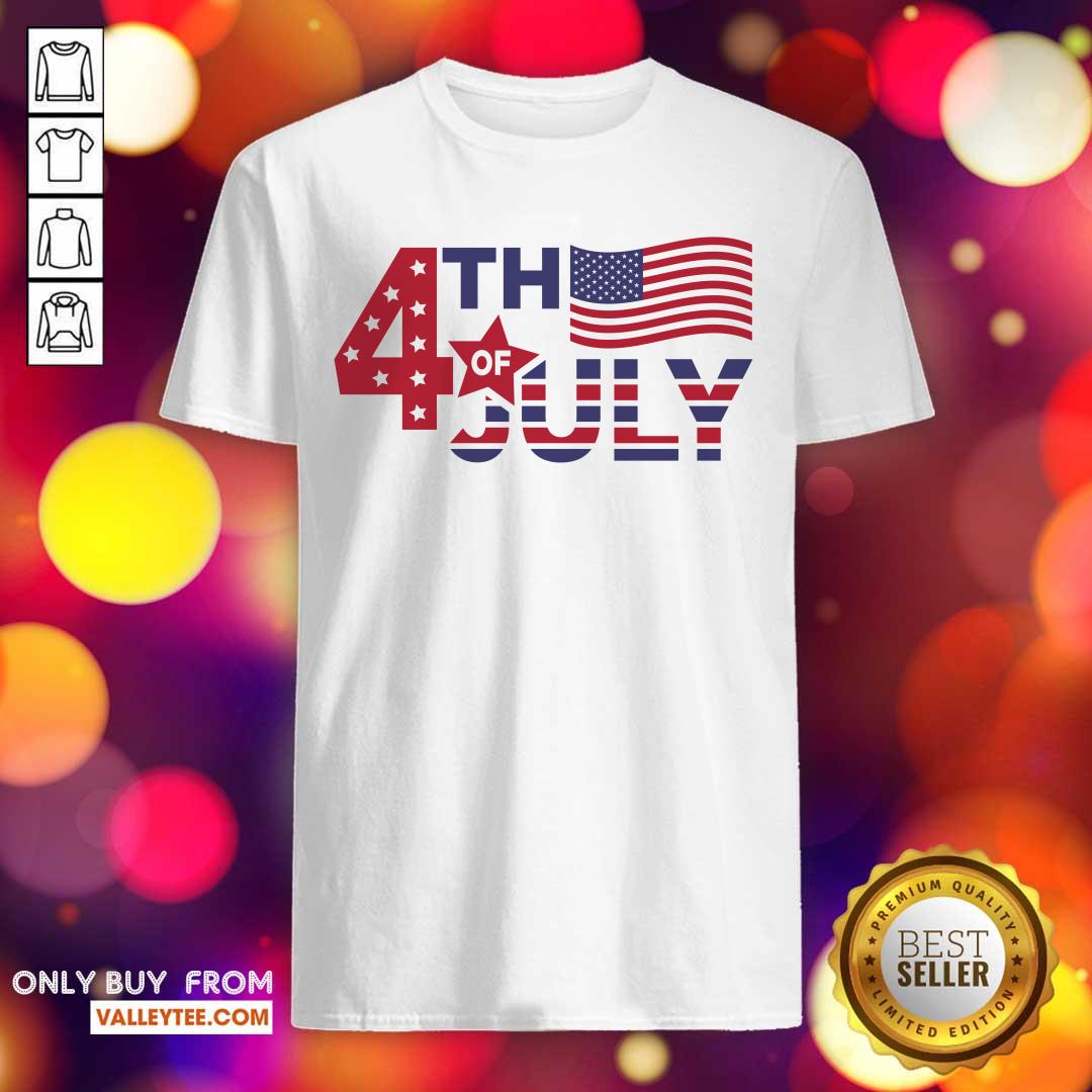 America 4th Of July American Flag Shirt