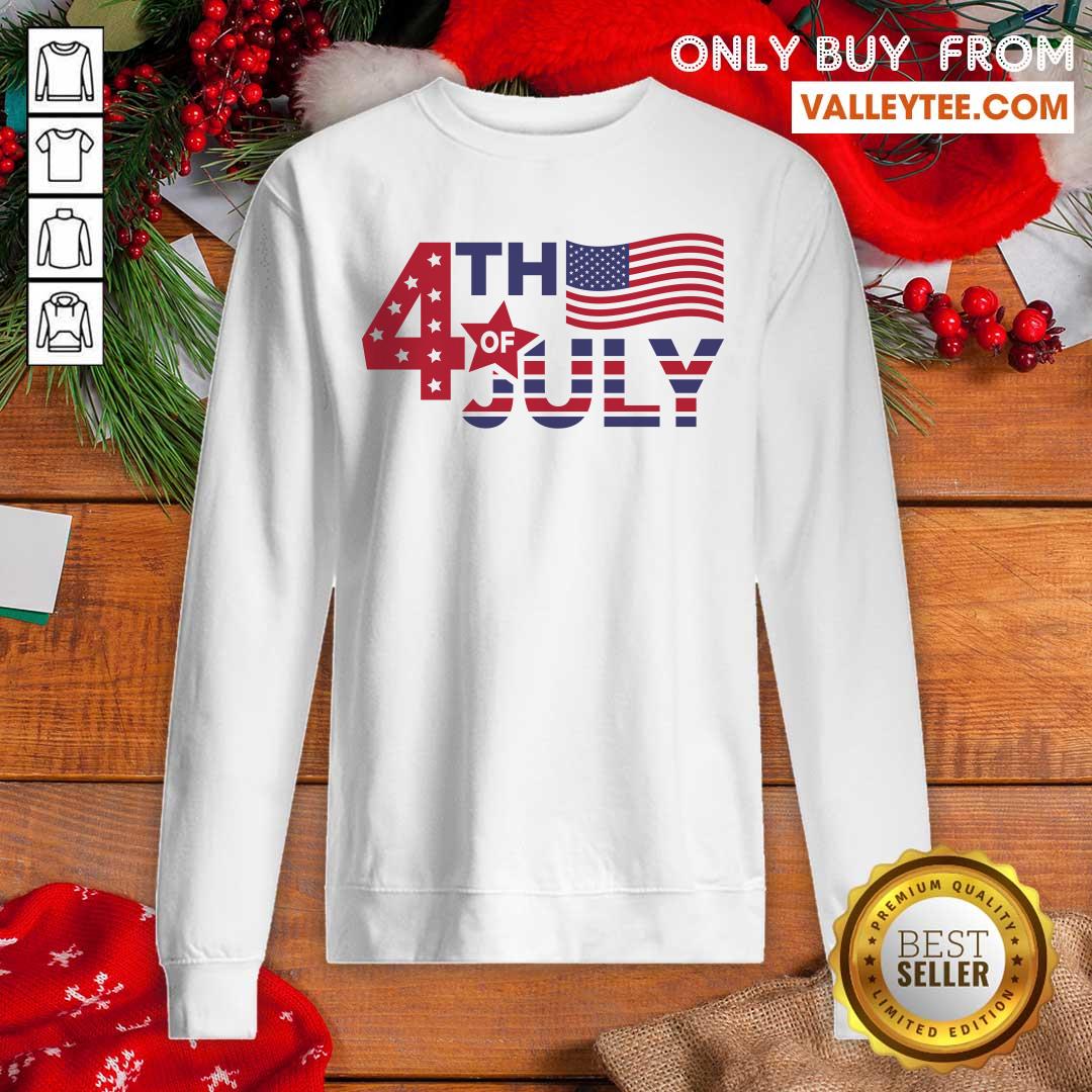 America 4th Of July American Flag Shirt