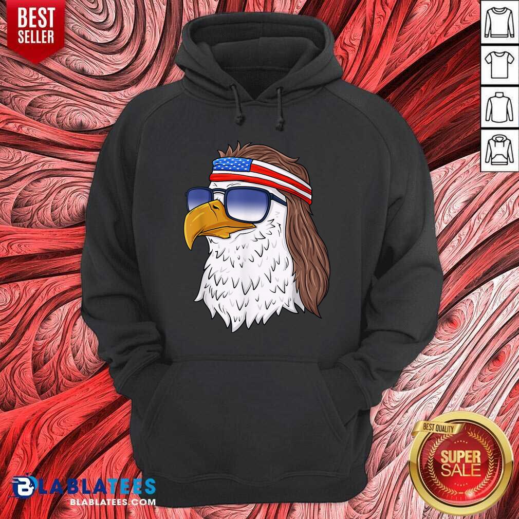 American Bald Eagle Mullet 4th Of July Funny USA Patriotic Shirt