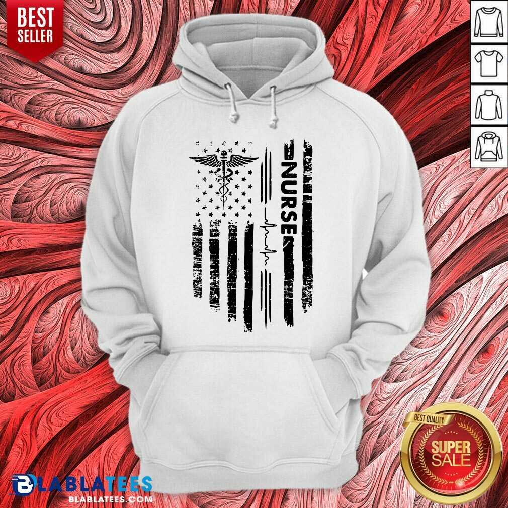 American Flag Nurse Shirt