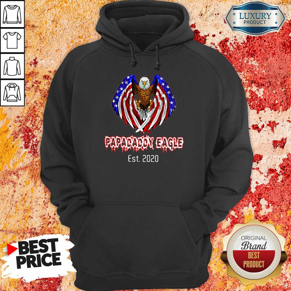 American Papa Daddy Eagle Est 2020 Shirt