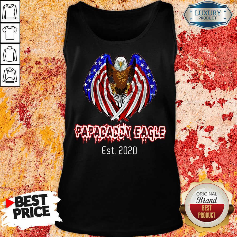 American Papa Daddy Eagle Est 2020 Shirt