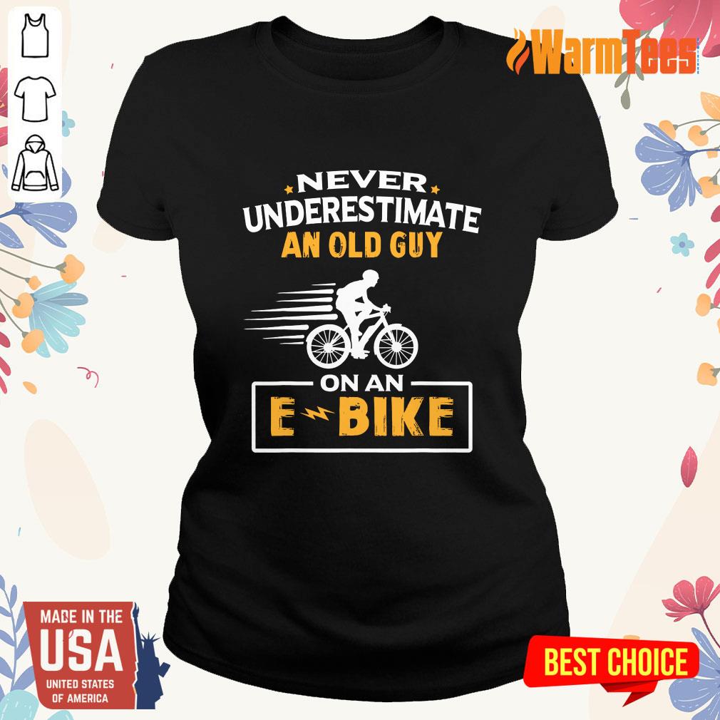 An Old Guy On An E Bike Shirt