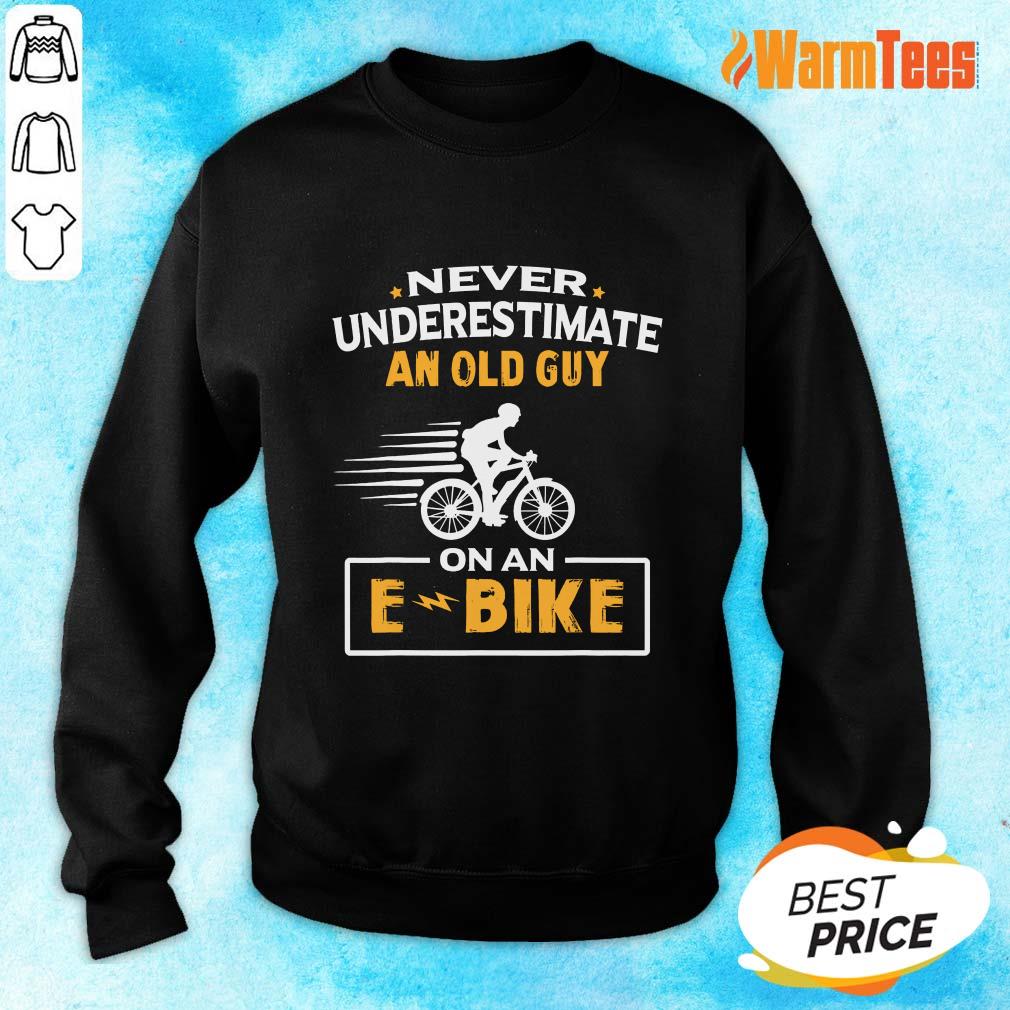 An Old Guy On An E Bike Shirt