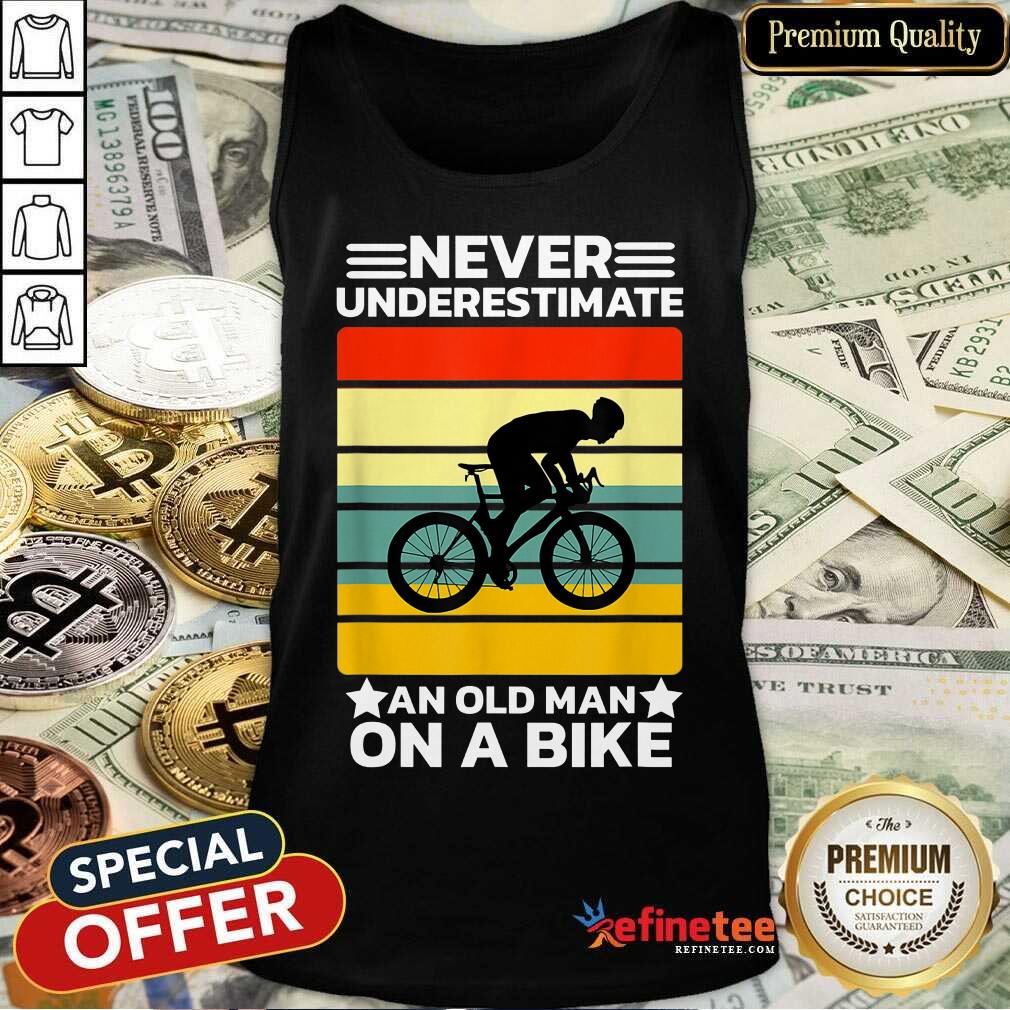 An Old Man On A Bike Shirt
