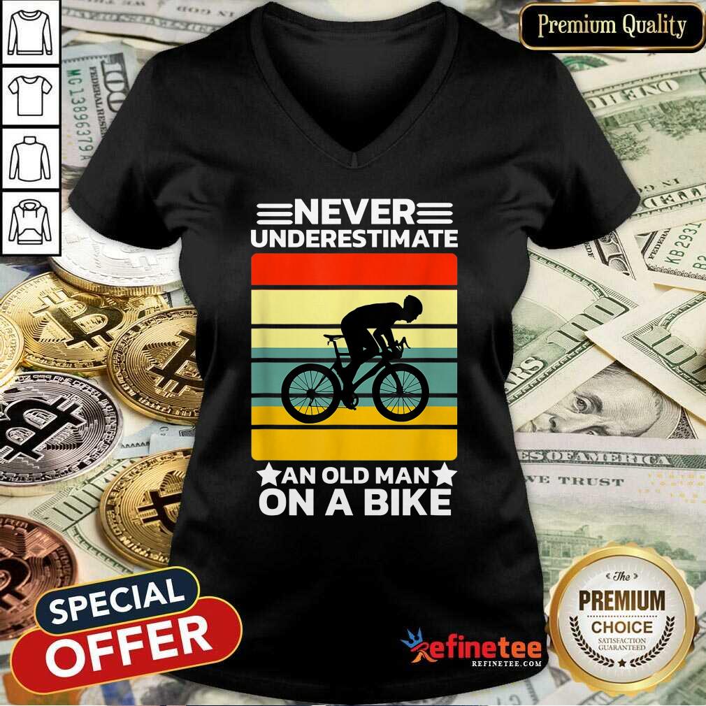 An Old Man On A Bike Shirt