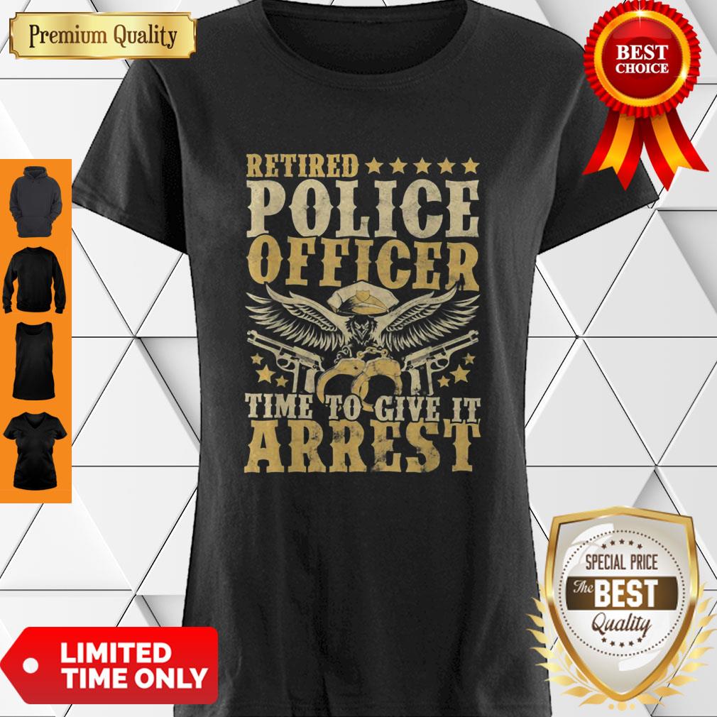 Aneisha Retired Police Officer Policeman Retirement Gift Shirt