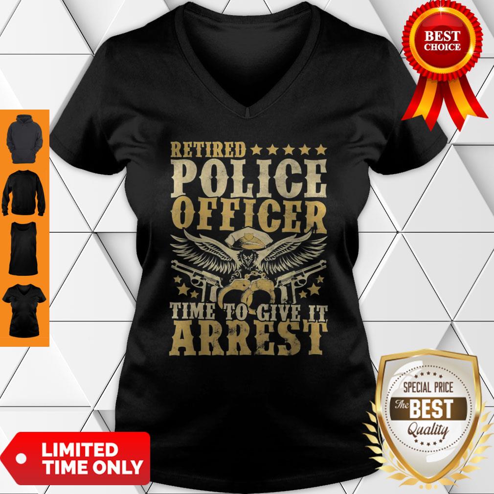 Aneisha Retired Police Officer Policeman Retirement Gift Shirt