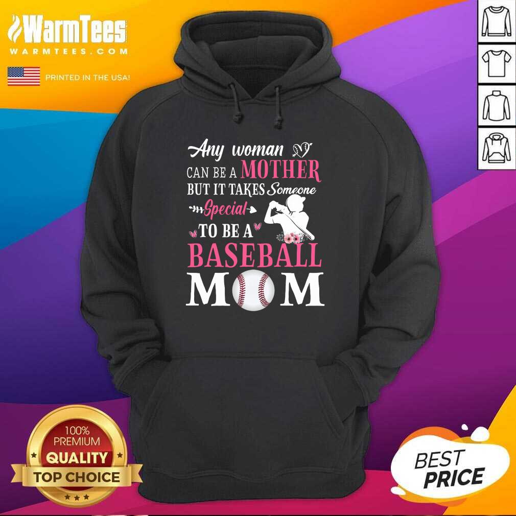 Any Woman Mother Baseball Mom Shirt