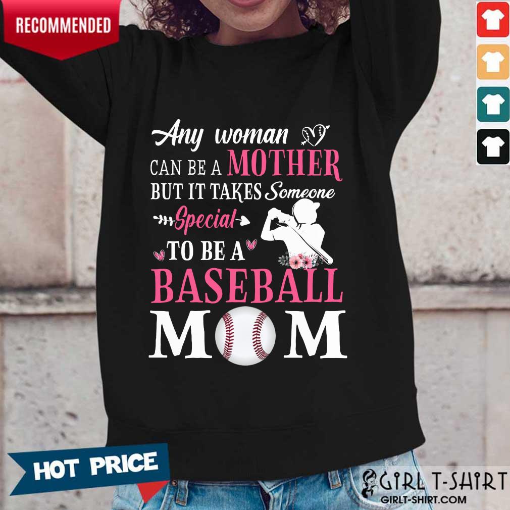 Any Woman Mother Baseball Mom Shirt