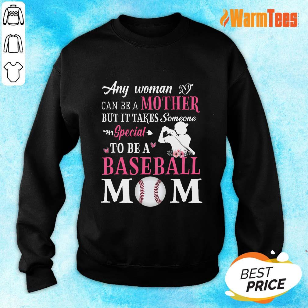 Any Woman Mother Baseball Mom Shirt