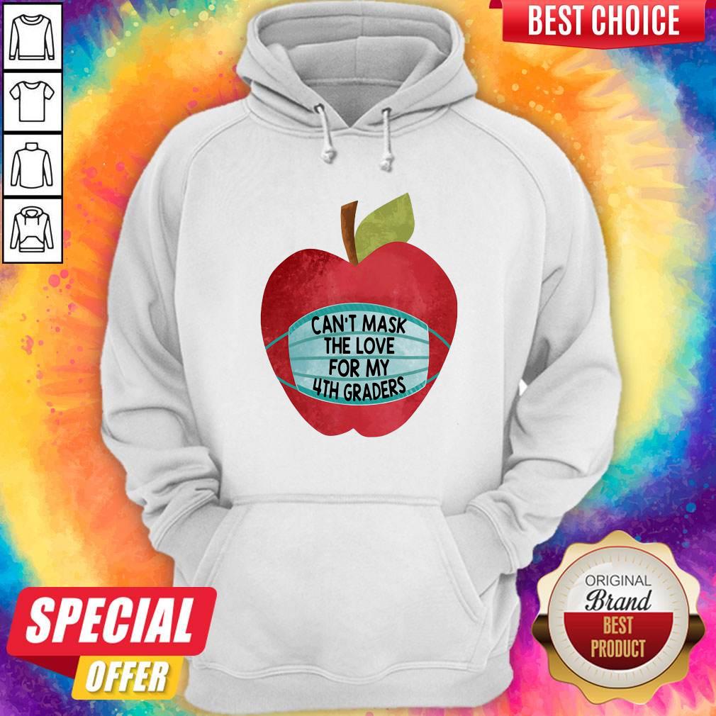 Apple Can’t Mask The Love For 4th Graders Shirt