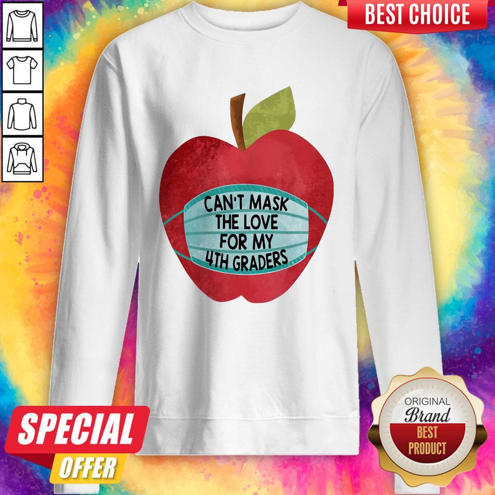 Apple Can’t Mask The Love For 4th Graders Shirt
