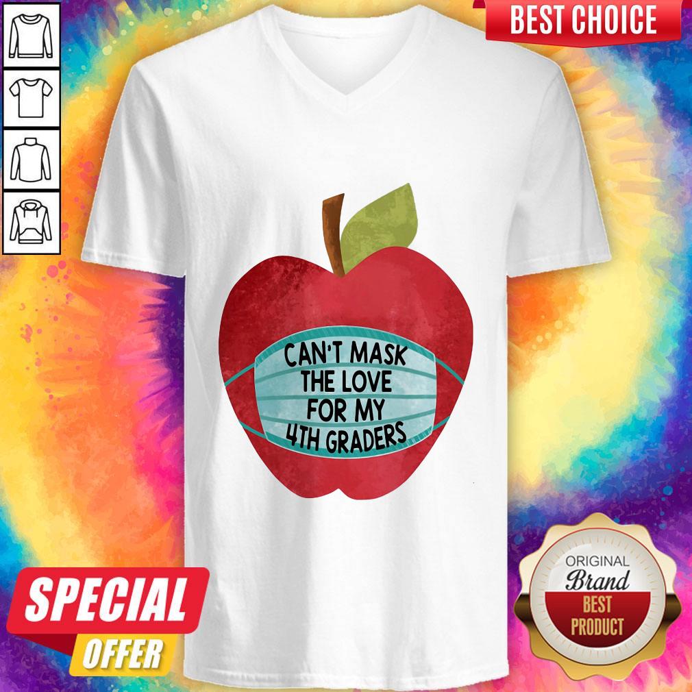 Apple Can’t Mask The Love For 4th Graders Shirt
