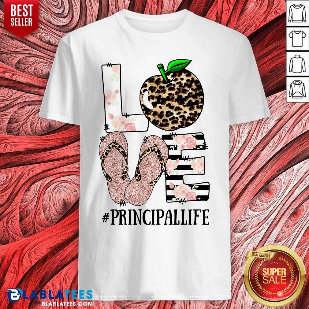 Apple Leopard Love Principal Life Shirt
