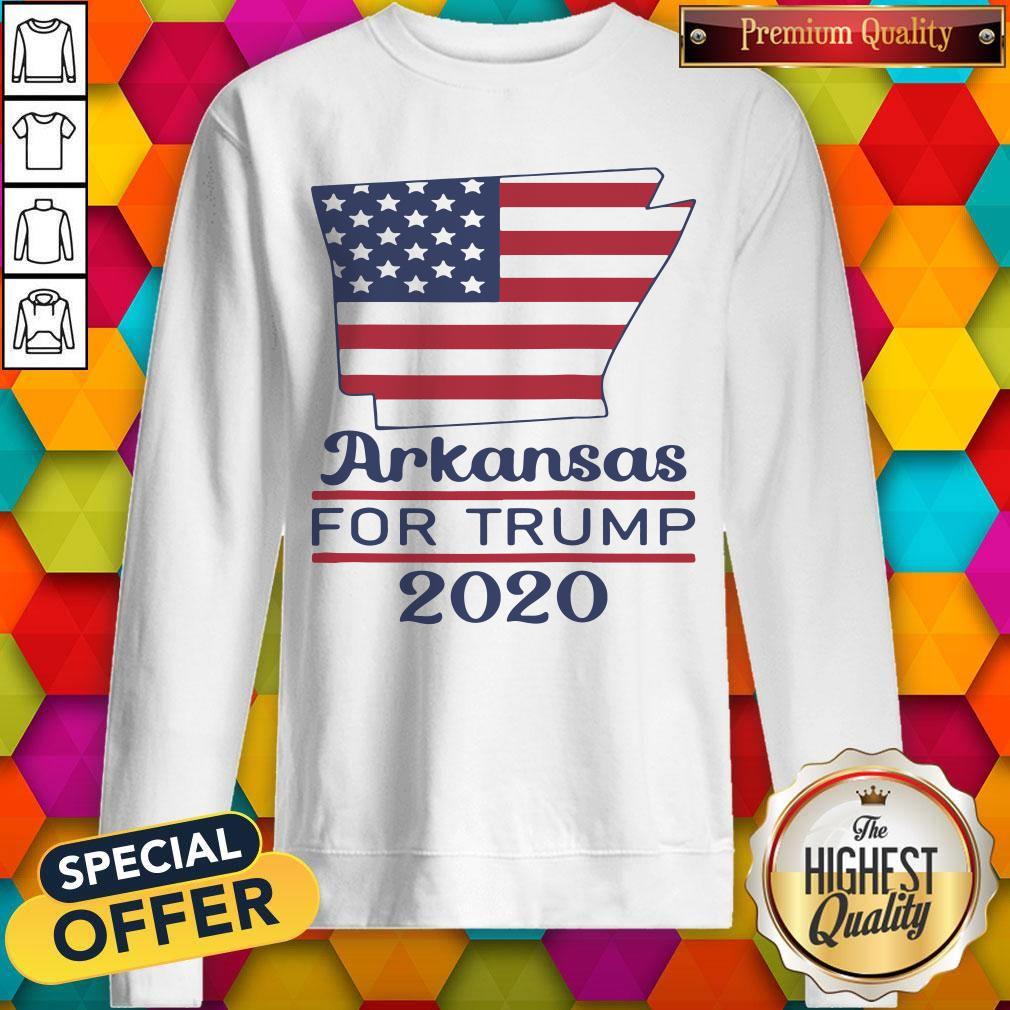 Arkansas For Donald Trump 2020 Flag Shirt