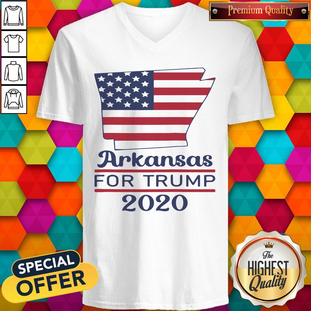 Arkansas For Donald Trump 2020 Flag Shirt