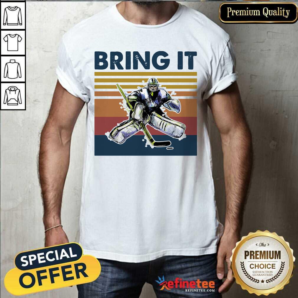 Attractive Hockey Bring It Vintage Shirt