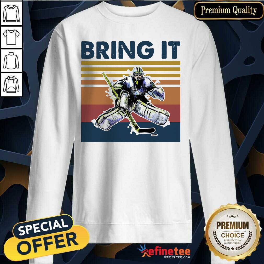 Attractive Hockey Bring It Vintage Shirt