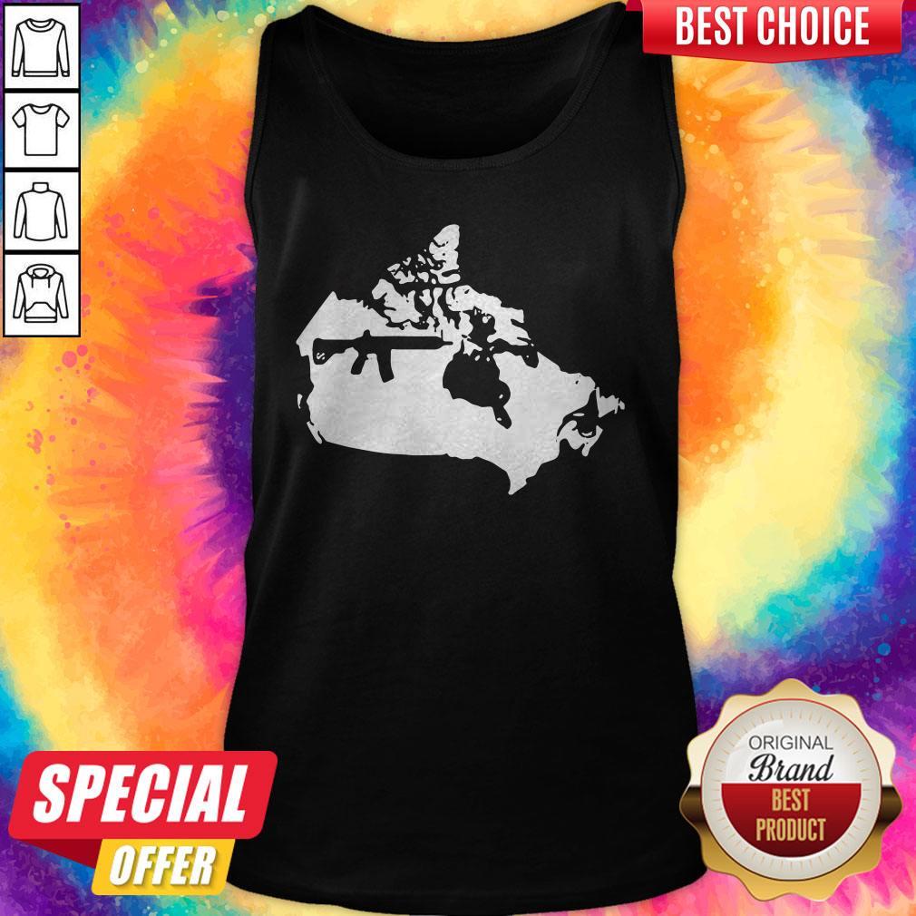 Attractive I See Black Keep Canada Tactical Shirt