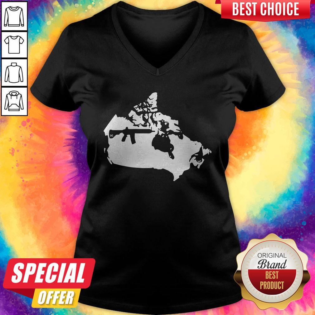 Attractive I See Black Keep Canada Tactical Shirt