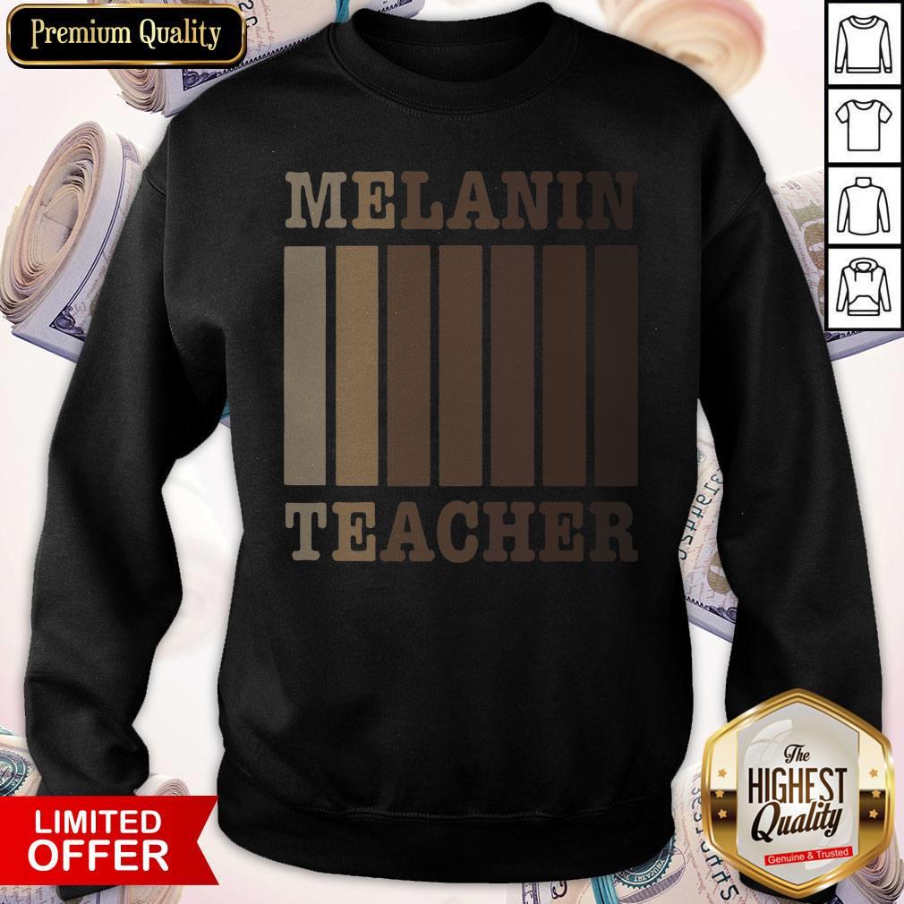 Attractive Melanin Teacher Shirt