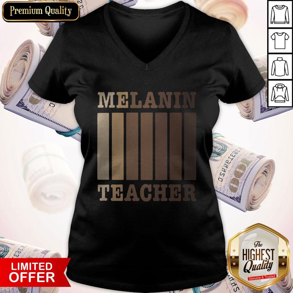 Attractive Melanin Teacher Shirt