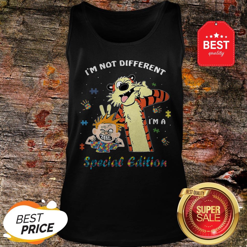 Autism Awareness I’m Not Different Special Edition Calvin Hobbes Shirt