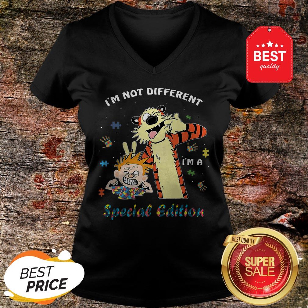 Autism Awareness I’m Not Different Special Edition Calvin Hobbes Shirt