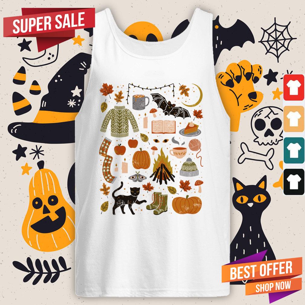 Autumn Nights Day Of The Dead Halloween Shirt