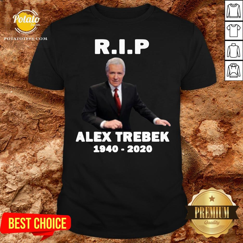 Awesome Alex Trebek 1940 2020 RIP Shirt
