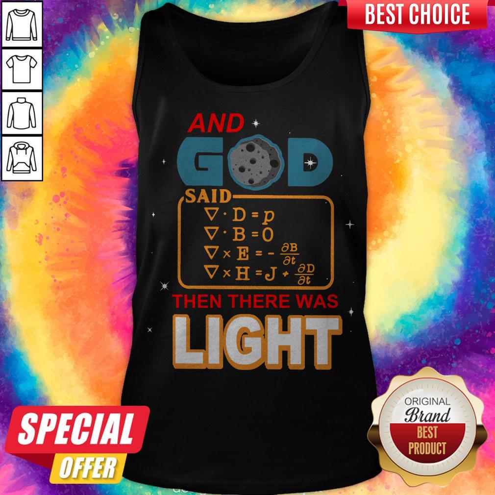 Awesome And God Said Then There Was Light Shirt Classic Shirt