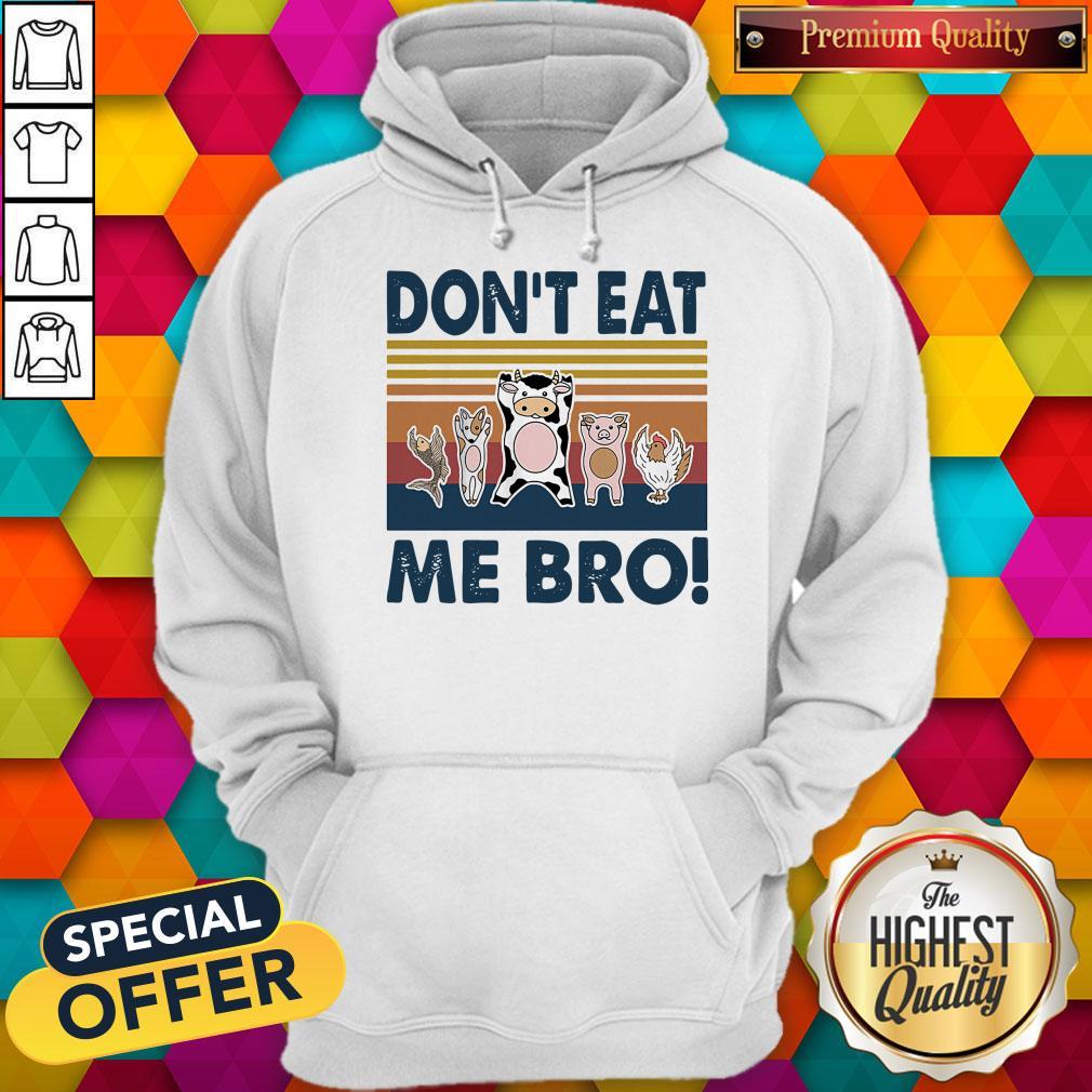 Awesome Animal Dont Eat Me Bro Vintage Retro Shirt