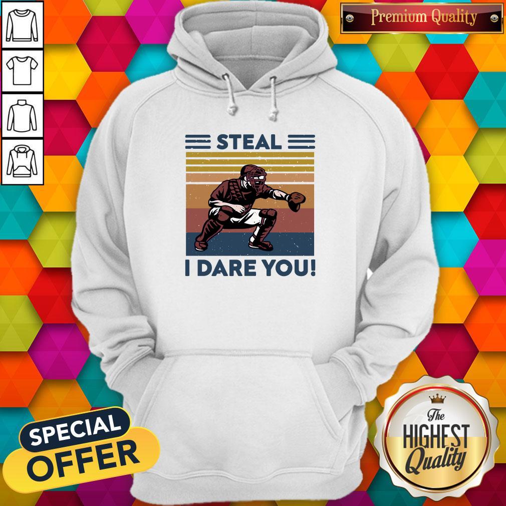 Awesome Baseball Steal I Dare You Vintage Shirt