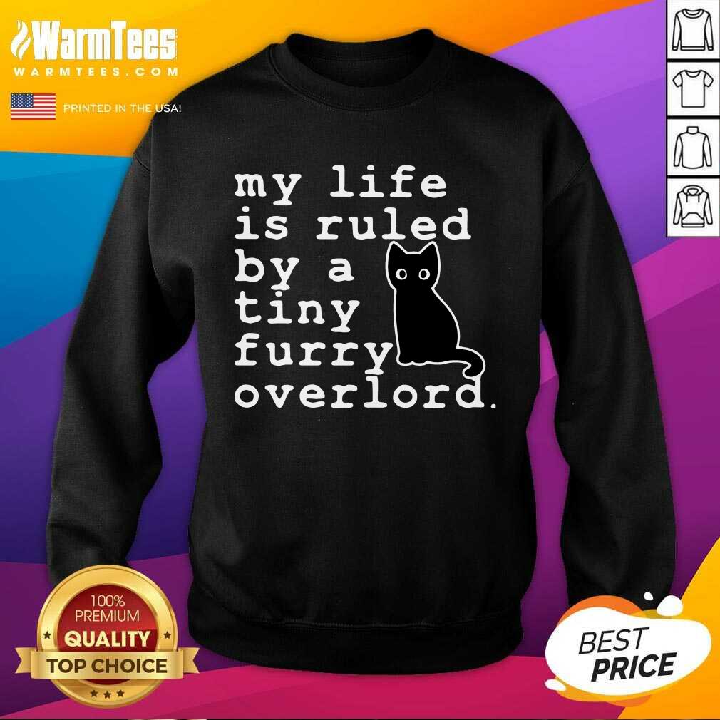 Awesome Black Cat Life Furry Overlord Shirt