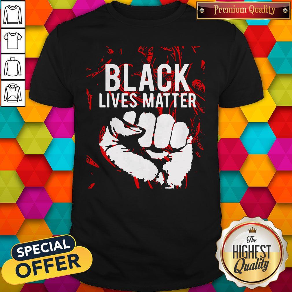 Awesome Black Lives Matter Blood Shirt