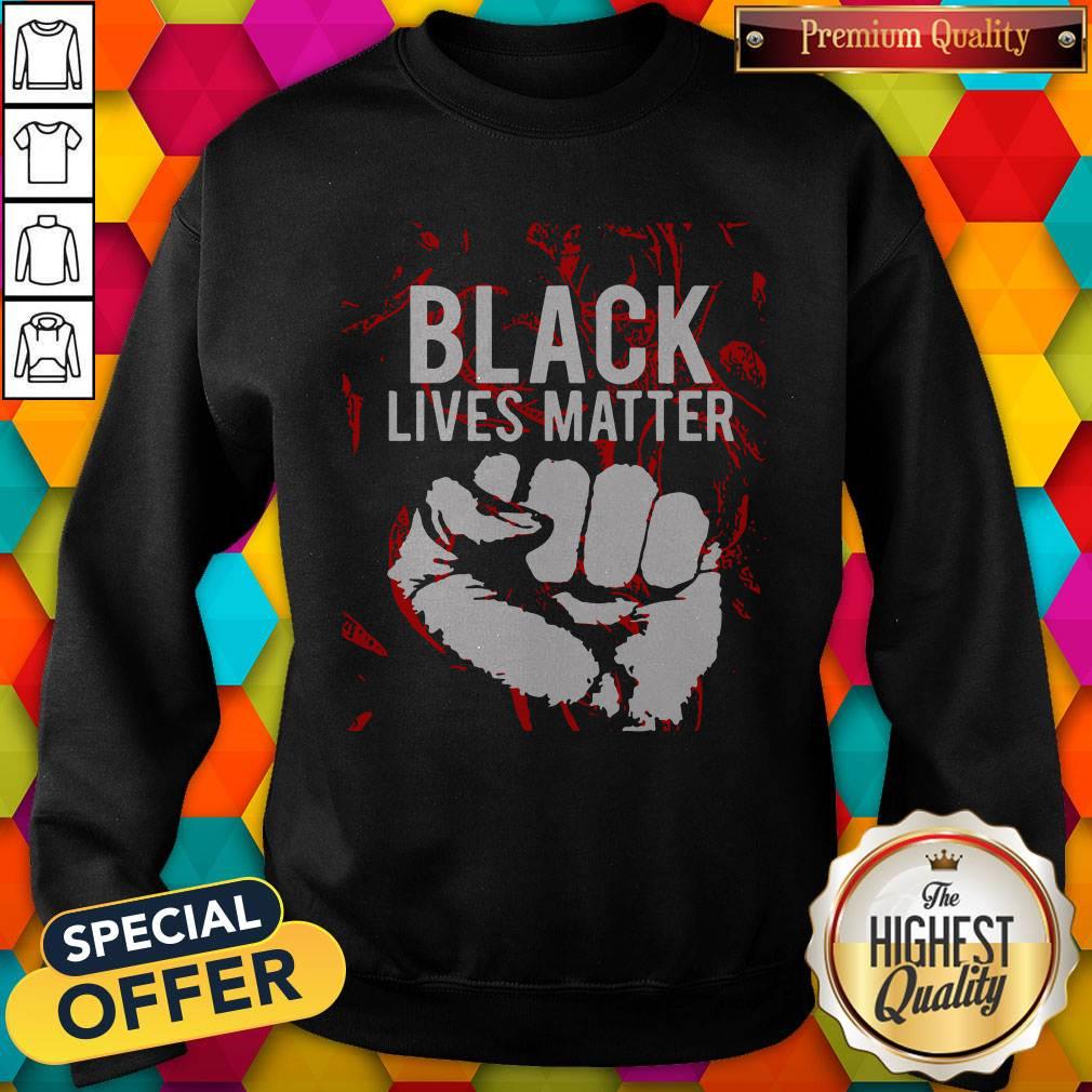 Awesome Black Lives Matter Blood Shirt