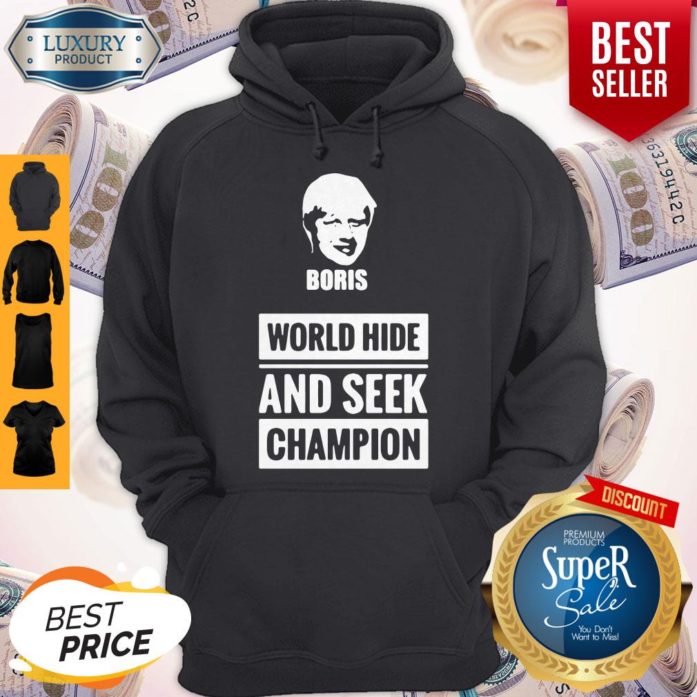 Awesome Boris World Hide And Seek Champion Shirt