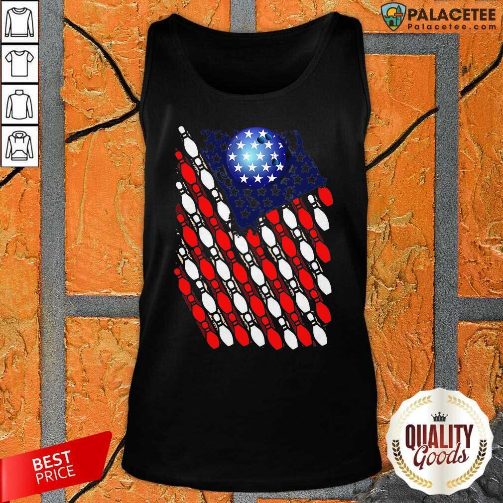 Awesome Bowling American Flag 2020 Shirt